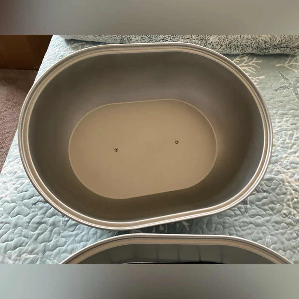 Unbranded deep 2 pc Roaster pan
